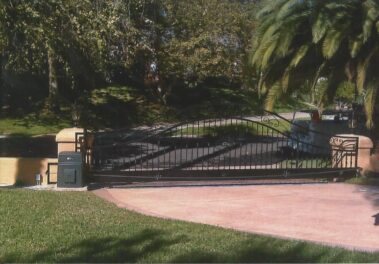 Ornamental Iron Gate